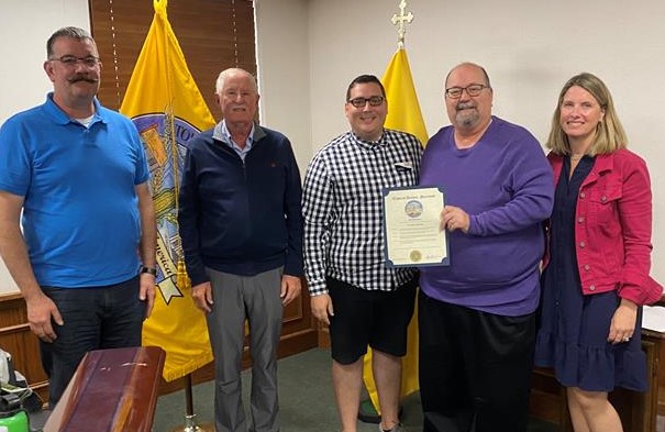 Town Council recognized Angel Perez of Caroline Pride LLC and proclaimed May 27th as the 3rd annual Pride Day in Denton.