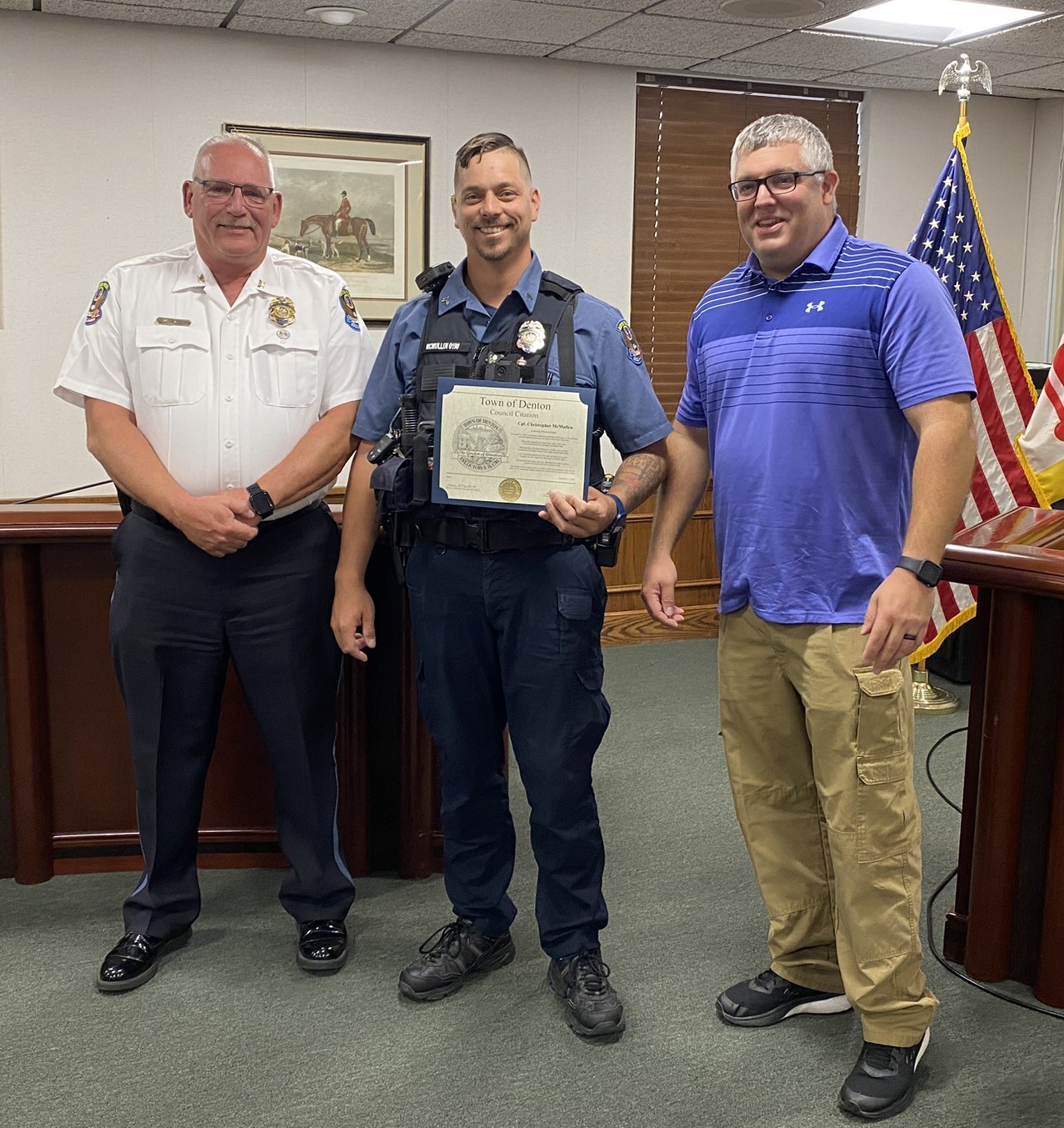 Special Recognition – Town of Denton, MD