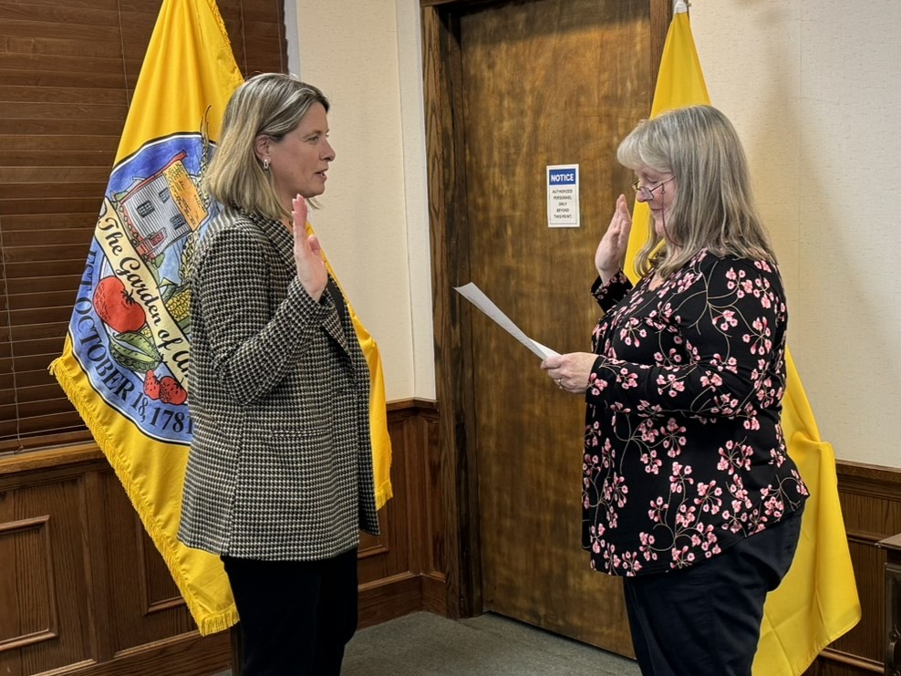 Abby McNinch Sworn in for an additional 5 year term on the Denton Town