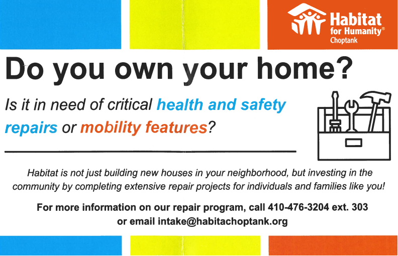 Habitat Repair Program 10.2026